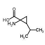 CAS#: 162679-89-2， 1-Amino-2-Isopropylcyclopropanecarboxylic Acid