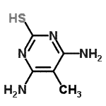 CAS#: 162706-06-1， 4,6-Diamino-5-Methyl-Pyrimidine-2-Thiol
