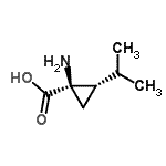 CAS#: 162871-01-4， (1R,2S)-1-Amino-2-Isopropylcyclopropanecarboxylic Acid