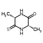 CAS#: 163279-29-6， (3S,6S)-3,6-Dimethyl-5-Thioxo-2-Piperazinone