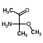 CAS#: 163405-27-4， 3-Amino-3-Methoxy-2-Butanone