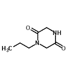 CAS#: 16350-43-9， 1-Propyl-2,5-Piperazinedione
