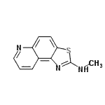 CAS#: 16351-50-1， N-Methyl[1,3]Thiazolo[4,5-f]Quinolin-2-Amine