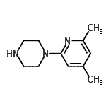 CAS#: 163613-83-0， 1-(4,6-Dimethyl-2-Pyridinyl)Piperazine