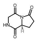 CAS#: 16364-60-6， (8aS)-Tetrahydropyrrolo[1,2-a]Pyrazine-1,4,6(7H)-Trione