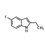 CAS 登录号：163688-20-8， 2-乙基-5-氟-1H-吲哚