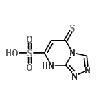 CAS#: 163708-46-1， 5-Thioxo-1,5-Dihydro[1,2,4]Triazolo[4,3-a]Pyrimidine-7-Sulfonic Acid