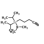 CAS#: 163794-91-0， 4-[(Dimethylamino)(Diisopropyl)Silyl]Butanenitrile