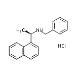 CAS#: 163831-65-0， (1R)-N-Benzyl-1-(1-Naphthyl)Ethanamine Hydrochloride (1:1)