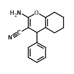 CAS#: 164026-52-2， 2-Amino-4-Phenyl-5,6,7,8-Tetrahydro-4H-Chromene-3-Carbonitrile