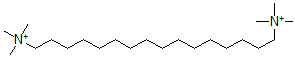 CAS#: 16414-68-9， N,N,N,N',N',N'-Hexamethyl-Hexadecamethonium