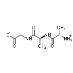 CAS#: 16422-07-4， ({N-[(2S)-2-Ammoniopropanoyl]-L-Alanyl}Amino)Acetate