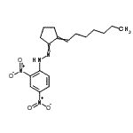 CAS#: 16424-98-9， 1-(2,4-Dinitrophenyl)-2-(2-Heptylidenecyclopentylidene)Hydrazine
