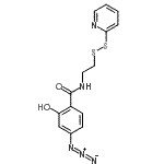 CAS 登录号：164575-82-0， 4-叠氮基-2-羟基-N-[2-(2-吡啶基二硫基)乙基]苯甲酰胺