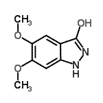 CAS#: 164582-90-5， 5,6-Dimethoxy-1H-Indazol-3-Ol