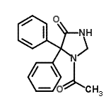 CAS#: 16459-56-6， 1-Acetyl-5,5-Diphenyl-4-Imidazolidinone