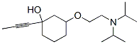 CAS#: 16464-42-9， 3-[2-(Dipropan-2-Ylamino)Ethoxy]-1-Prop-1-Ynyl-Cyclohexan-1-Ol