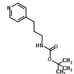 CAS#: 164648-58-2， 2-Methyl-2-Propanyl [3-(4-Pyridinyl)Propyl]Carbamate