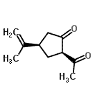 CAS#: 165173-39-7， (2R,4R)-2-Acetyl-4-Isopropenylcyclopentanone
