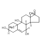 CAS#: 165281-41-4， 3,7,9-Trihydroxyandrost-5-En-17-One