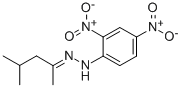CAS#: 1655-42-1， 4-methyl-2-Pentanone (2,4-dinitrophenyl)hydrazone