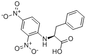 structure of CAS# 1655-54-5, N-(2,4-Dinitrophenyl)-L-Phenylalanine;2-[(2,4-Dinitrophenyl)Amino]-3-Phenyl-Propanoic Acid;2-[(2,4-Dinitrophenyl)Amino]-3-Phenyl-Propionic Acid;Aids-017507