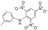 structure of CAS# 16552-38-8, N-Picryl-m-Toluidine;N-(3-Methylphenyl)-2,4,6-Trinitro-Aniline;(3-Methylphenyl)-(2,4,6-Trinitrophenyl)Amine;3'-Methyl-2,4,6-Trinitrodiphenylamine