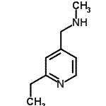 CAS#: 165558-82-7， 1-(2-Ethyl-4-Pyridinyl)-N-Methylmethanamine