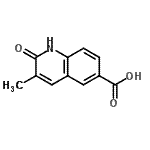 CAS#: 165592-44-9， 3-Methyl-2-Oxo-1,2-Dihydro-6-Quinolinecarboxylic Acid