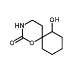 CAS#: 165683-53-4， 7-Hydroxy-1-Oxa-3-Azaspiro[5.5]Undecan-2-One