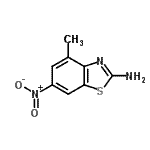 CAS#: 16586-51-9， 4-Methyl-6-Nitro-1,3-Benzothiazol-2-Amine