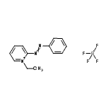 CAS#: 16599-97-6， 1-Ethyl-2-(Phenyldiazenyl)Pyridinium Tetrafluoroborate