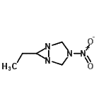 CAS#: 166192-72-9， 6-Ethyl-3-Nitro-1,3,5-Triazabicyclo[3.1.0]Hexane
