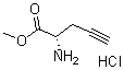 CAS#: 166271-28-9， (2S)-2-Amino-4-Pentynoic Acid Methyl Ester Hydrochloride