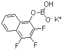 structure of CAS# 166328-07-0, (T-4)-Trifluoro-1-Naphthalenyl-Borate Potassium (1:1);Potassium Trifluoro(Naphthalen-1-Yl)Borate;POTASSIUM (1-NAPHTHALENE)TRIFLUOROBORATE