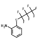 CAS#: 166392-11-6， 2-[(Heptafluoropropyl)Sulfanyl]Aniline