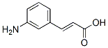 CAS 登录号：1664-56-8， 3-(3-氨基苯基)丙烯酸