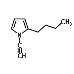 CAS#: 166543-87-9， 2-Butyl-1-Ethynyl-1H-Pyrrole
