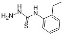 结构式 CAS# 16667-04-2, N-(2-乙基苯基)-肼基硫代甲酰胺