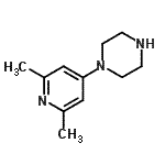 CAS#: 166954-07-0， 1-(2,6-Dimethyl-4-Pyridinyl)Piperazine