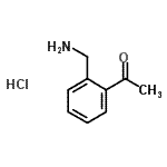 CAS#: 166983-74-0， 1-[2-(Aminomethyl)Phenyl]Ethanone Hydrochloride (1:1)
