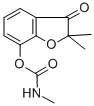 structure of CAS# 16709-30-1, 3-Oxocarbofuran;(2,2-Dimethyl-3-Oxo-Benzofuran-7-Yl) N-Methylcarbamate;N-Methylcarbamic Acid (2,2-Dimethyl-3-Oxo-7-Benzofuranyl) Ester;N-Methylcarbamic Acid (3-Keto-2,2-Dimethyl-Benzofuran-7-Yl) Ester