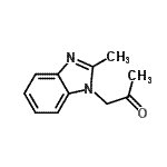 CAS#: 167266-89-9， 1-(2-Methyl-1H-Benzimidazol-1-Yl)Acetone