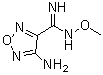 CAS#: 167282-00-0， 4-Amino-N-Methoxy-1,2,5-Oxadiazole-3-Carboximidamide