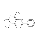 CAS#: 167299-05-0， N-(6-Amino-3-Methyl-2,4-Dioxo-1,2,3,4-Tetrahydro-5-Pyrimidinyl)Benzamide