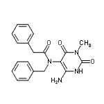 CAS#: 167299-12-9， N-(6-Amino-3-Methyl-2,4-Dioxo-1,2,3,4-Tetrahydro-5-Pyrimidinyl)-N-Benzyl-2-Phenylacetamide