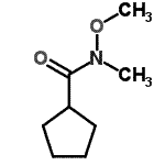 CAS#: 167303-65-3， N-Methoxy-N-Methylcyclopentanecarboxamide