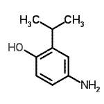 CAS#: 16750-66-6， 4-Amino-2-Isopropylphenol