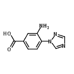 CAS#: 167627-00-1， 3-Amino-4-(1H-1,2,4-Triazol-1-Yl)Benzoic Acid
