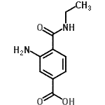 CAS#: 167627-62-5， 3-Amino-4-(Ethylcarbamoyl)Benzoic Acid